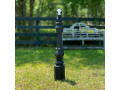 antique-cast-iron-hitching-post-horse-heads-perfect-for-restoration-projects-small-0